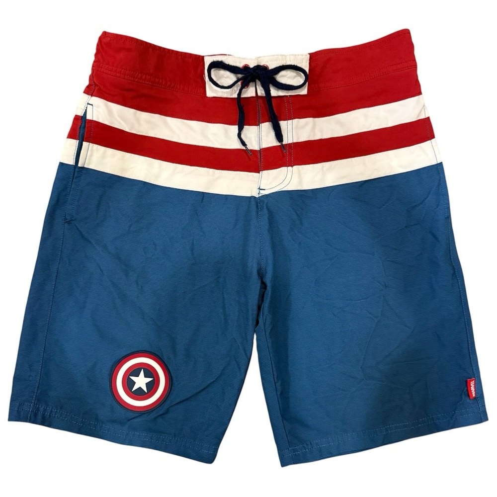 Marvel Captain America Disney Parks Board Shorts M